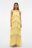 Hot Dress Fashion Cake Dress Sexy Pink Slings Bare Hot Babes Long Dress HZ0628
