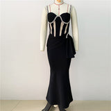 New Sexy Suspension With Diamond Tits And Dresses For Party Party Dresses