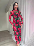 Floral Dress In The New Autumn Flower Print In 2025