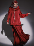 Summer New Set Of Sleeves Of The Dress Fashion Waist-Hanging Dress Suit