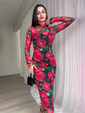 Floral Dress In The New Autumn Flower Print In 2025