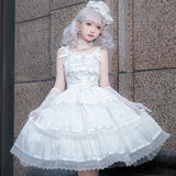 Party Jsk Suspension Dress Everyday Cute Lolita Sweet Dress 6755
