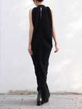 Hollow Kinetic Shell Leaks In Spring 2024 Niche Design Designer Pure Want To Hang The Neck Thin Dress