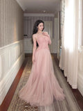 Dress Morning Dress Wedding Dress Engagement Evening Dress High-End Light Small Fish Bone Seaside Holiday Fairy Dress