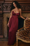 Women's New Sexy Breast-Wearing Shoulder-Folded Dress HZ0628