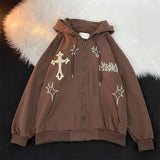And Autumn Design Feel Cardigan Hoodie Hoodie Men In Hong Kong Style Small Design Feeling Coat Top DJPT