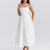 Fashion Sexy Folding Dress In Summer 2024