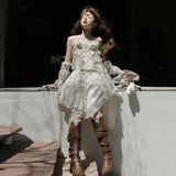 Moon Under The Sleeve Dress Lolita Women's Sleeve Dress Every Day Cute Lolita Sweet Dress 7071