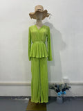 2024 New Central And East Asia Folds Are Loose And Comfortable Solid Color Small Fresh Suit
