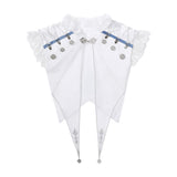 Teased Original Blue Keel Lolita Female Lolita Shawl Sling Skirt Shorts Everyday Sweet Suit 7209