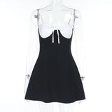 Spring 2025 New Skirt Small Scented Temperament Sexy Lace Tective Sling Dress DJPT