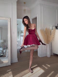 Dress Retro White Hot Girl Slings To The Belt Princess Christmas New Year Dress Pony Dress HZ0628