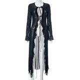 Women's 2025 Summer New Netswear Cardi Ears Beach Sexy Dress DJPT