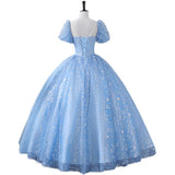 New Wedding Dress Student Art Exam Performance Vocal Beauty Solo Banquet Piano Performance Annual Puffy Skirt