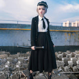 Law College Wind Original JK Uniform Cloak Shirt Short Dress Dress Set 6652