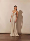 Women's Fashion V-Necked Sling Dress 2024 New Summer Loose Sleeveless Straight Temperament Holiday Dress