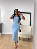 Summer Women's New Short Sleeve V-Neck Dress