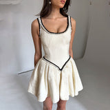Slings Slammed With The Side Of The Waist Sexy Dress Women Ins Small Aroma Fashion Temperament Skirt DJPT