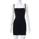 Lianjiang Women's Clothing 2025 Spring And Summer New Lace Slings Body-Body-Claws And Hip Dress Women DJPT