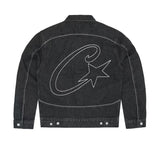 Alcatraz Jeans New Star Embroidered High Street Retro Old Casual Five-Point Pants DJPT