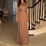 French Fashion Elegant Collar Dress In Autumn 2024
