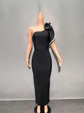 Women's Ebay Dress Ebay Lotus Leaf Sleeves Body Shoulder Dress