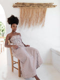 Summer New Breastless Backless Temperament To Take The Craft Elegant Ladies Dress