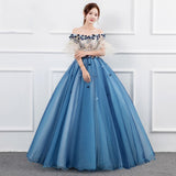 New Solo Performance Costume Women's Studio Color Yarn Noble And Elegant Shoulder Annual Meeting Art Exam Evening Dress Chorus Host