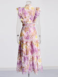 French Dress 2025 New Collar Laceless Hollow Embroidery Dress Dress Dress Woman