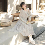Design Chinese Style Improvement Chinese Elements Of Women's Coat Sling Skirt Suit 8952