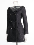 Temperament Commuting Elegant Wind 2025 New Fashion High-End Feeling Shoulder Folds To Repair The Summer Dress Woman