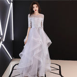 Dress Women 2025 New Banquet Dignified Atmospheric Elegant Champagne-Colored Host Year-End Dress Spring