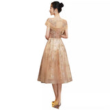 Evening Dress Women's 2025 New Banquet Temperament Famous Fairy Moderators Heavy Industry Annual Conference Dress
