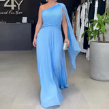Women's Slanted Shawl Sexy Shawl Dress Slimmed-Up Folded Skirt Girl