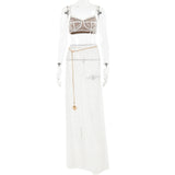 Babes Slings Two Sets Of Stylish Sexy Evening Dress Drag Fishtail Dress Suit HZ0628