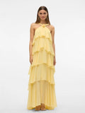Hot Dress Fashion Cake Dress Sexy Pink Slings Bare Hot Babes Long Dress HZ0628