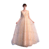 Choir Evening Dress Women 2025 New Summer Adult Performance Dress Recitation Host Conductor Dress