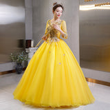 Yarn 2025 New Student Vocal Host Performance Solo Art Exam Costumes Peng Peng Peng Skirt Long Evening Dress Woman