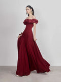 Dress 2025 Summer Vietnam Design Feeling Sesame Flowers Shoulder Thin Knitted Dress Dress
