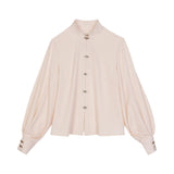 Design Autumn Whisper Chinese Style Improvement Chinese Style Shirt Skirt Scarf Hair Coat 6666