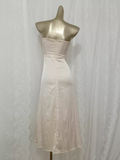 Sheath Sweetheart Satin Vacation Dress Birthday Dresses SD0068