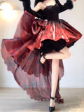 Party Dress Lolita Dress Christmas Dress Burgundy Birthday Dresses SD1124