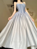 A line Spaghetti Straps Long Birthday Dresses Prom Dress Birthday Outfits SD1186