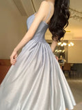 A line Spaghetti Straps Long Birthday Dresses Prom Dress Birthday Outfits SD1186