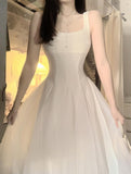 A Line Square Neckline Party Dress Holiday Dresses Night Dress Birthday Outfits SD1220
