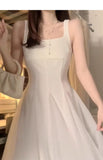 A Line Square Neckline Party Dress Holiday Dresses Night Dress Birthday Outfits SD1220