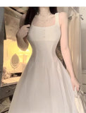A Line Square Neckline Party Dress Holiday Dresses Night Dress Birthday Outfits SD1220