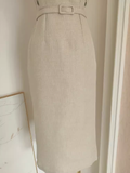 Sheath Straps Champagne Tea Length Vacation Dress Women Dresses SD124