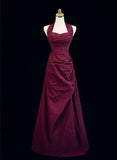 Ball Gown Halter Long Prom Dresses Evening Gowns Party Dress SD1373