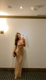 Sheath Sweetheart Sequin Floor Length Champagne Evening Dress Prom Dresses SD1722 HZ0628